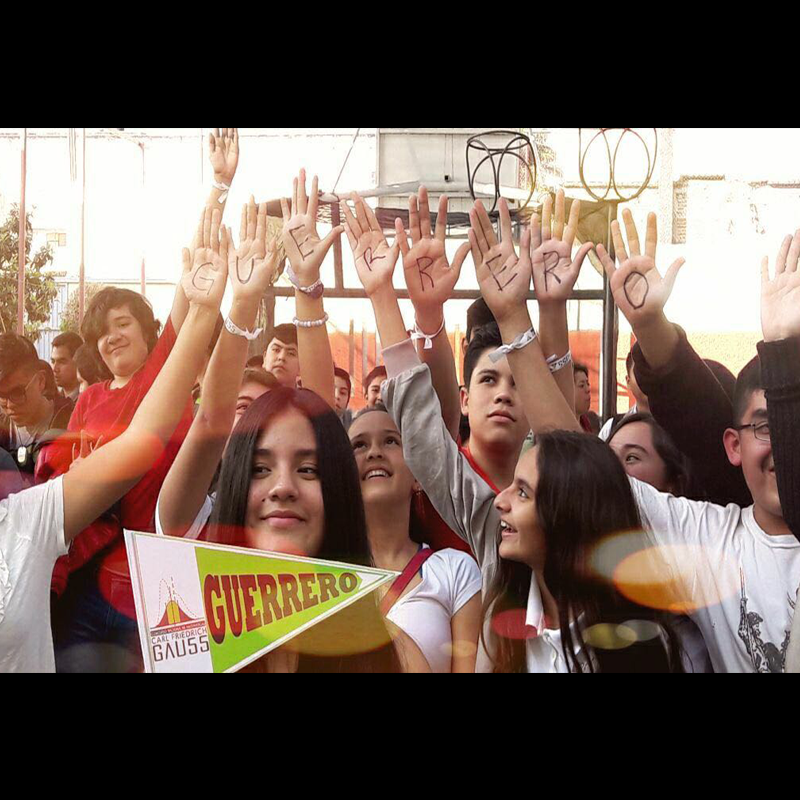 Jóvenes de Guerrero en el Primer Concurso Nacional Gau55 2019.